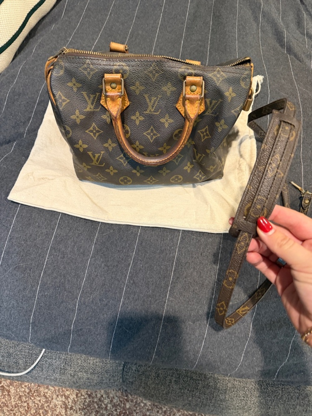 Louis Vuitton Monogram Speedy - Brown with Gold-Tone Hardware
